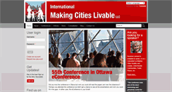Desktop Screenshot of livablecities.org